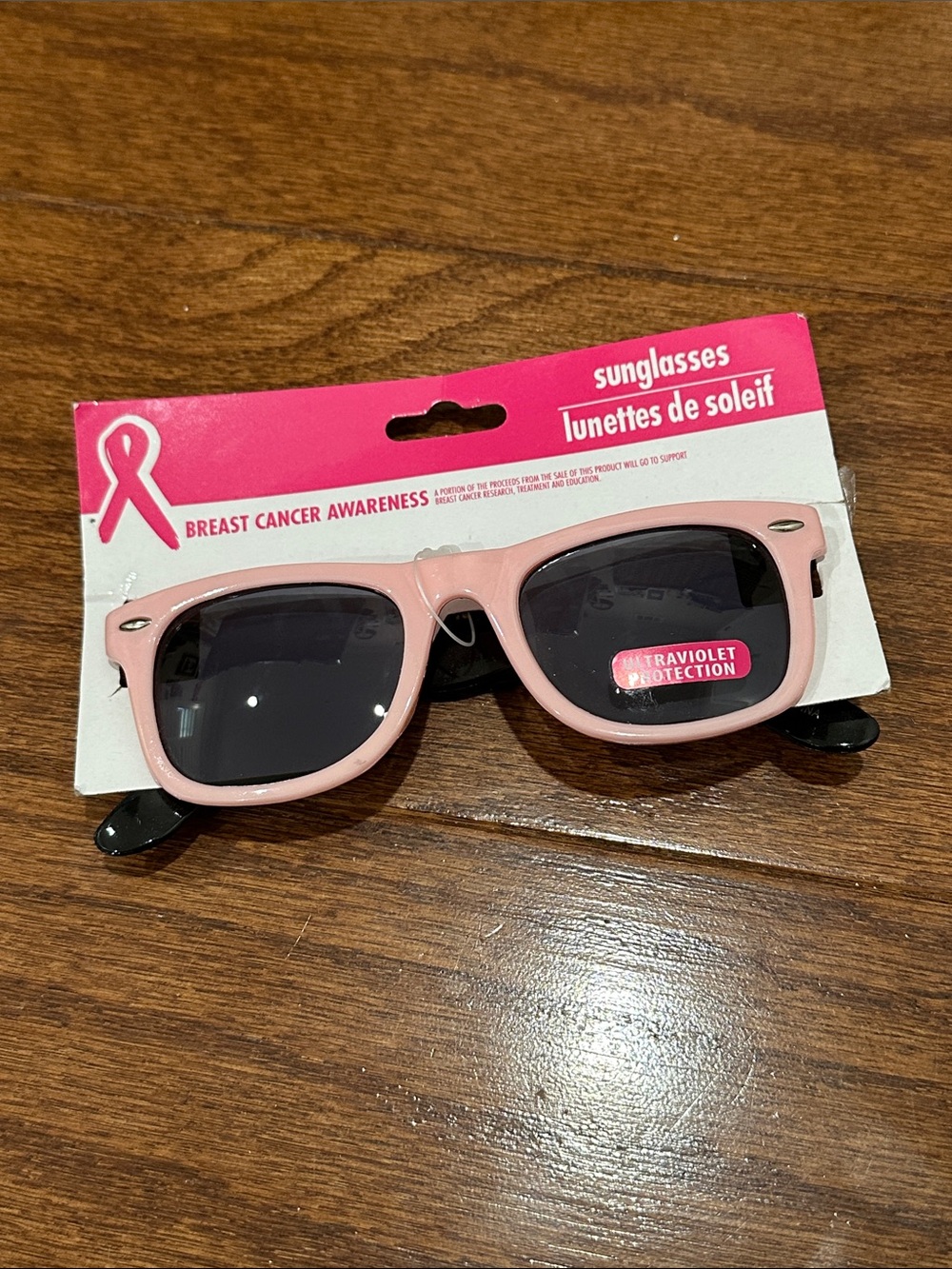 Breast Cancer Awareness Pink Sunglasses - UV Protection